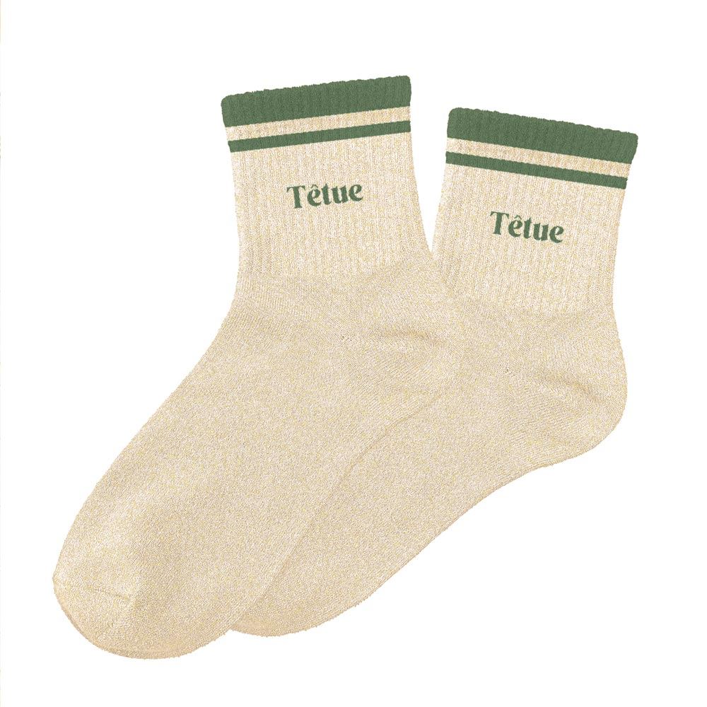 Chaussettes à paillettes: Têtue