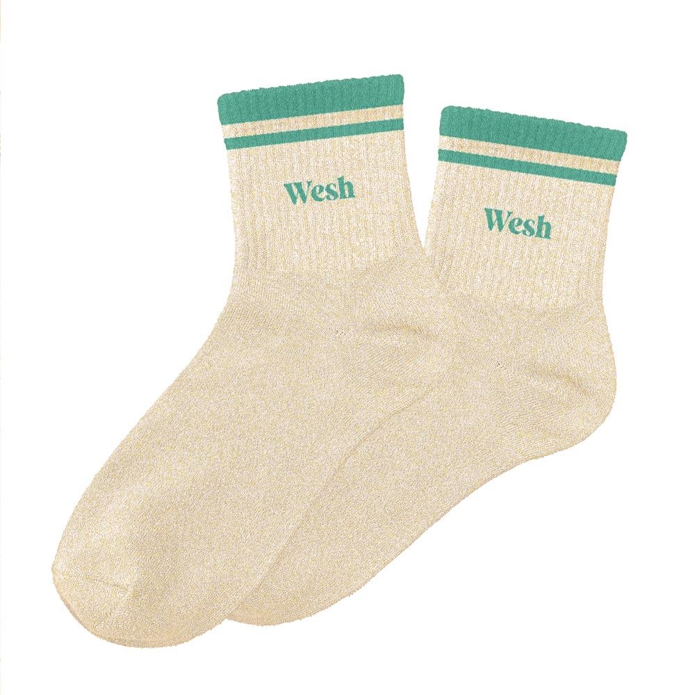 Chaussettes à paillettes: Wesh