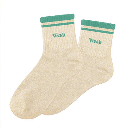 Chaussettes à paillettes: Wesh