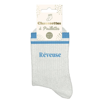 Chaussettes à paillettes: Rêveuse