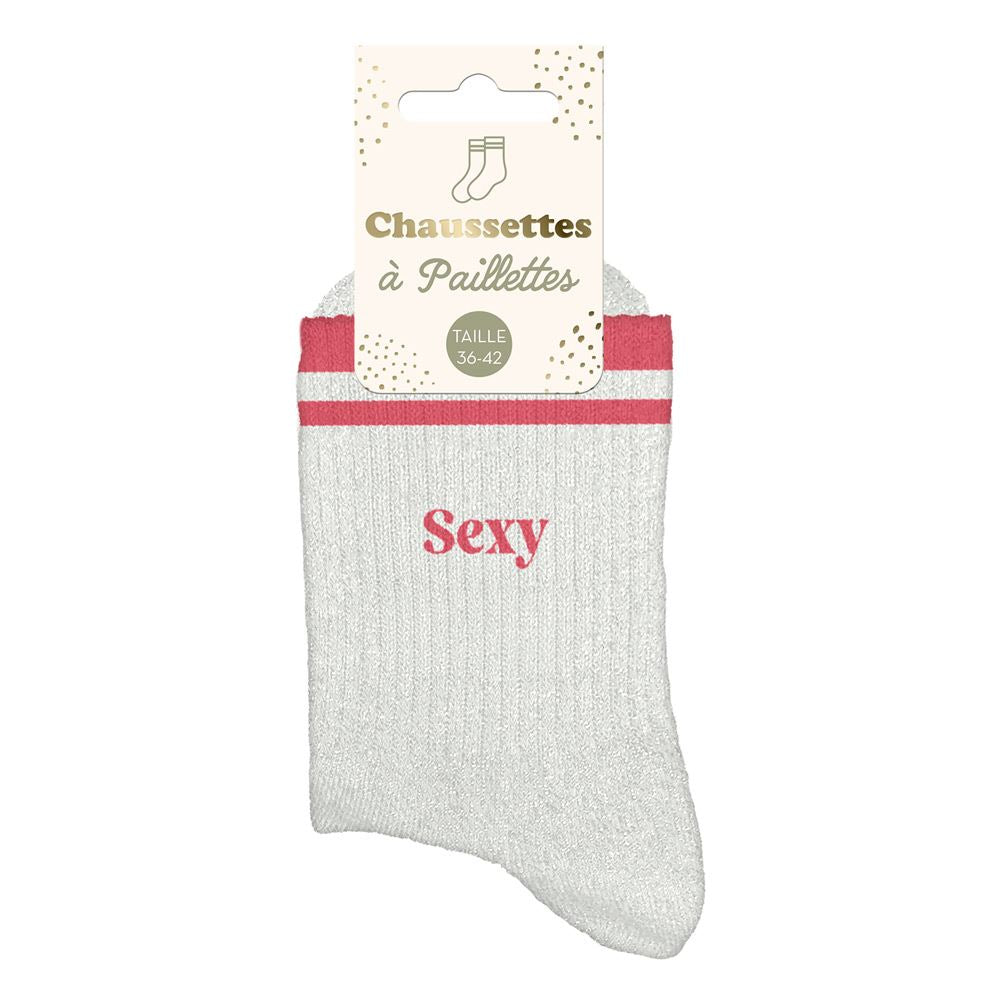 Chaussettes à paillettes: Sexy