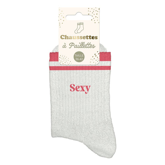 Chaussettes à paillettes: Sexy