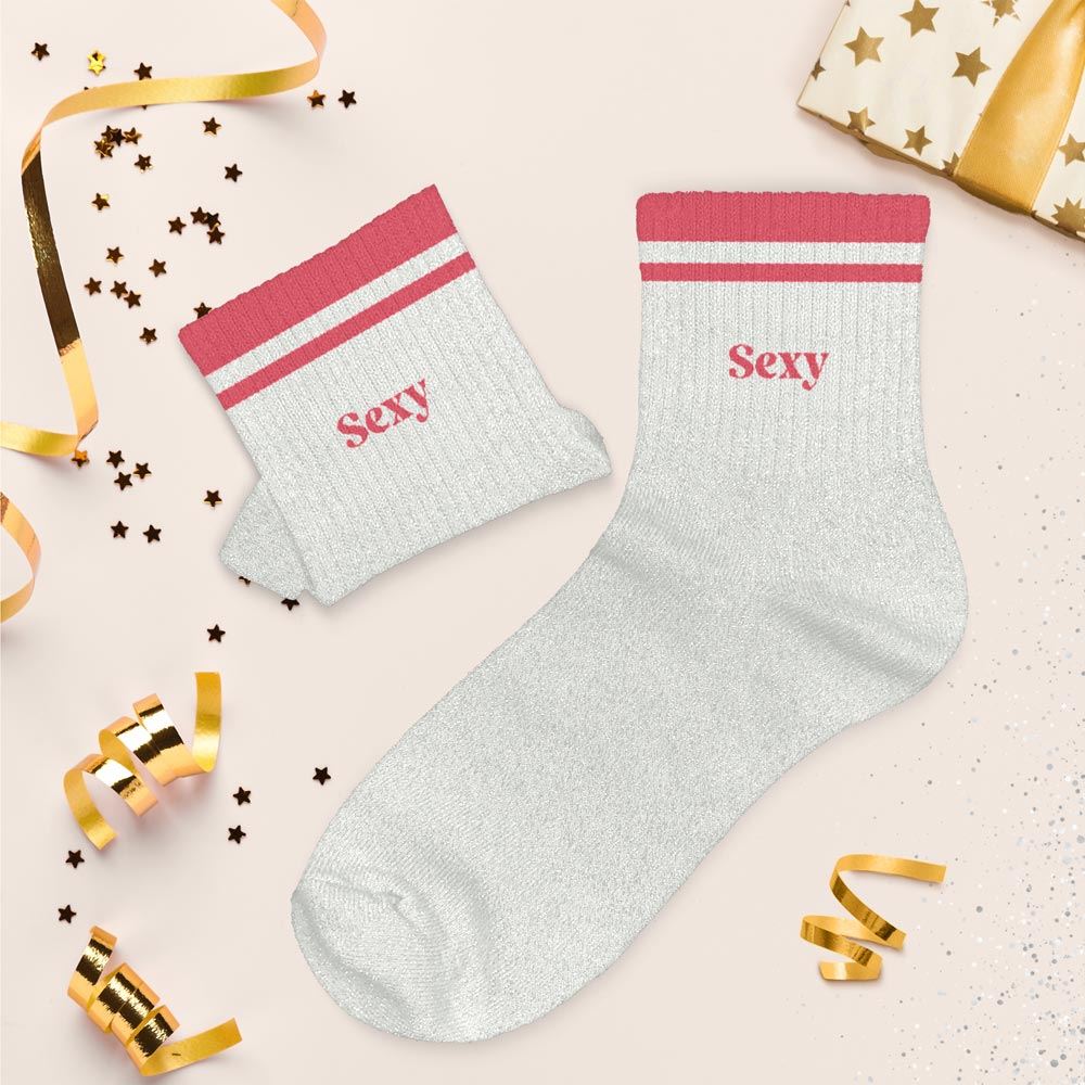 Chaussettes à paillettes: Sexy