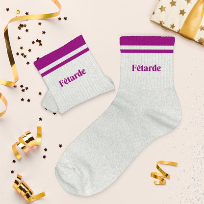 Chaussettes à paillettes: Fêtarde