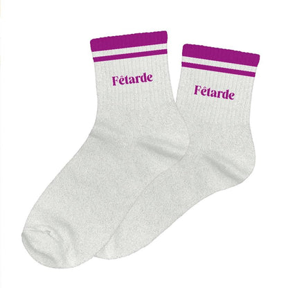 Chaussettes à paillettes: Fêtarde