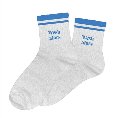 Chaussettes à paillettes: Wesh alors