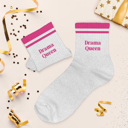 Chaussettes à paillettes: Drama queen