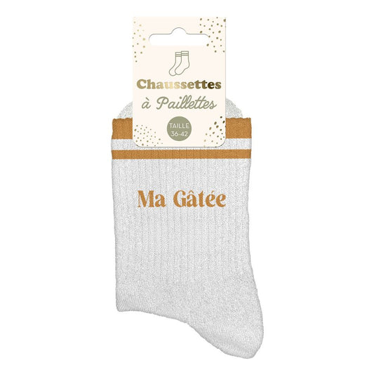 Chaussettes à paillettes: Ma gâtée