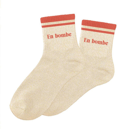 Chaussettes à paillettes: En bombe