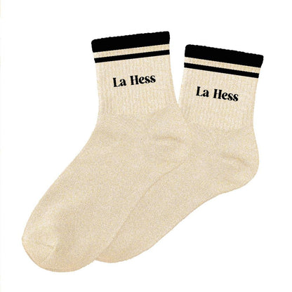 Chaussettes à paillettes: La Hess