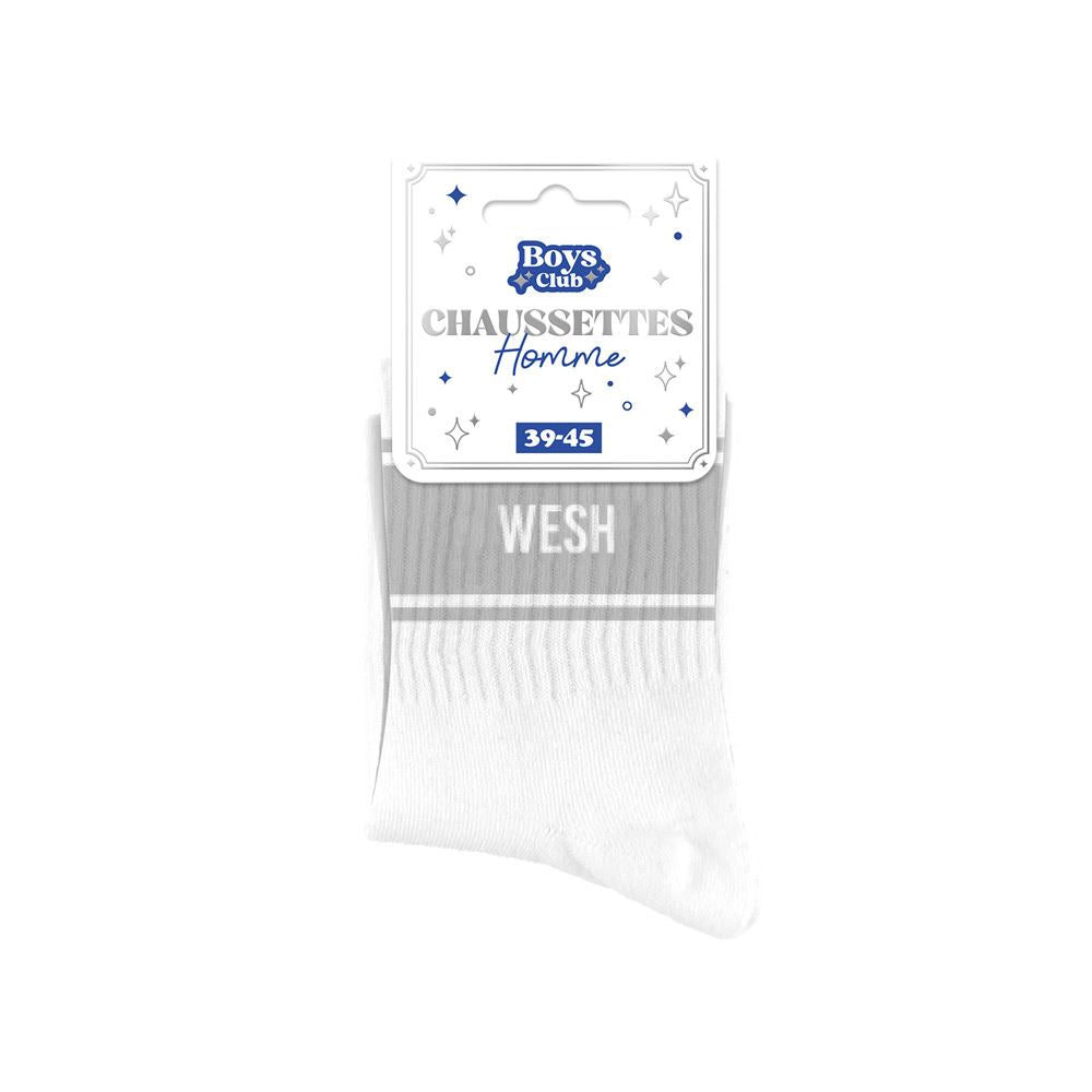 Chaussettes humoristiques: Wesh