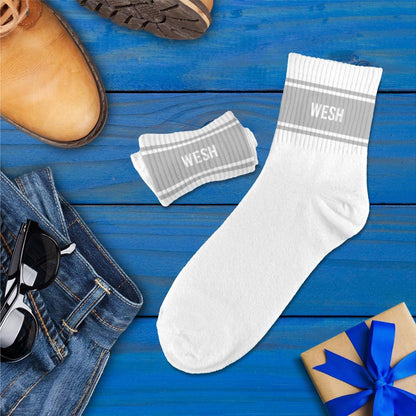 Chaussettes humoristiques: Wesh