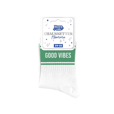 Chaussettes humoristiques: Good vibes