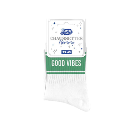 Chaussettes humoristiques: Good vibes