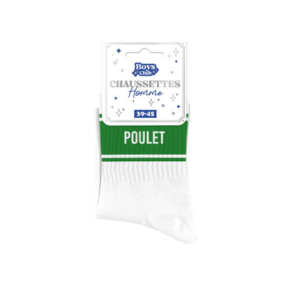 Chaussettes humoristiques: Poulet