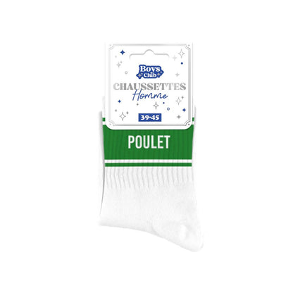 Chaussettes humoristiques: Poulet