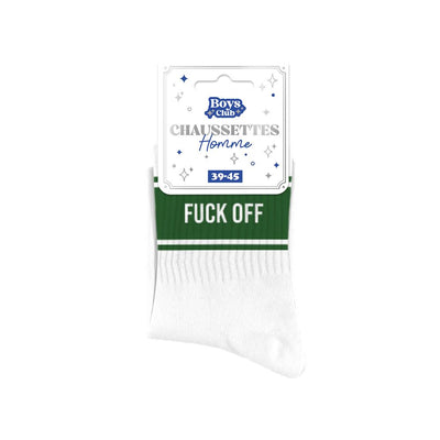 Chaussettes humoristiques: Fuck Off
