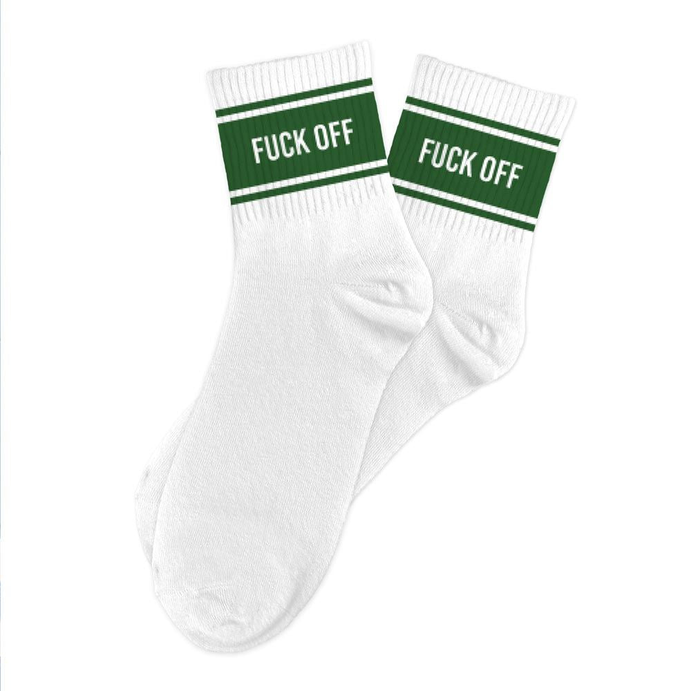 Chaussettes humoristiques: Fuck Off