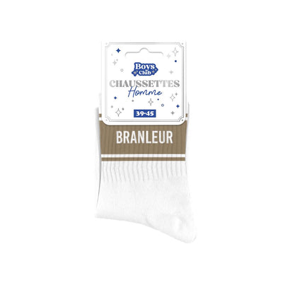 Chaussettes humoristiques: Branleur