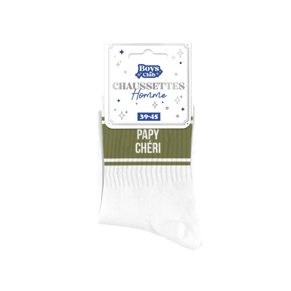 Chaussettes humoristiques: Papy chéri