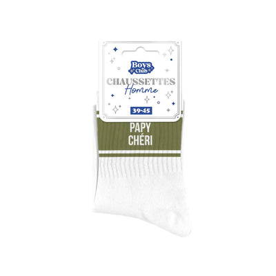 Chaussettes humoristiques: Papy chéri