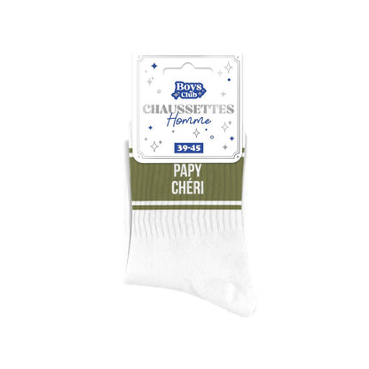 Chaussettes humoristiques: Papy chéri