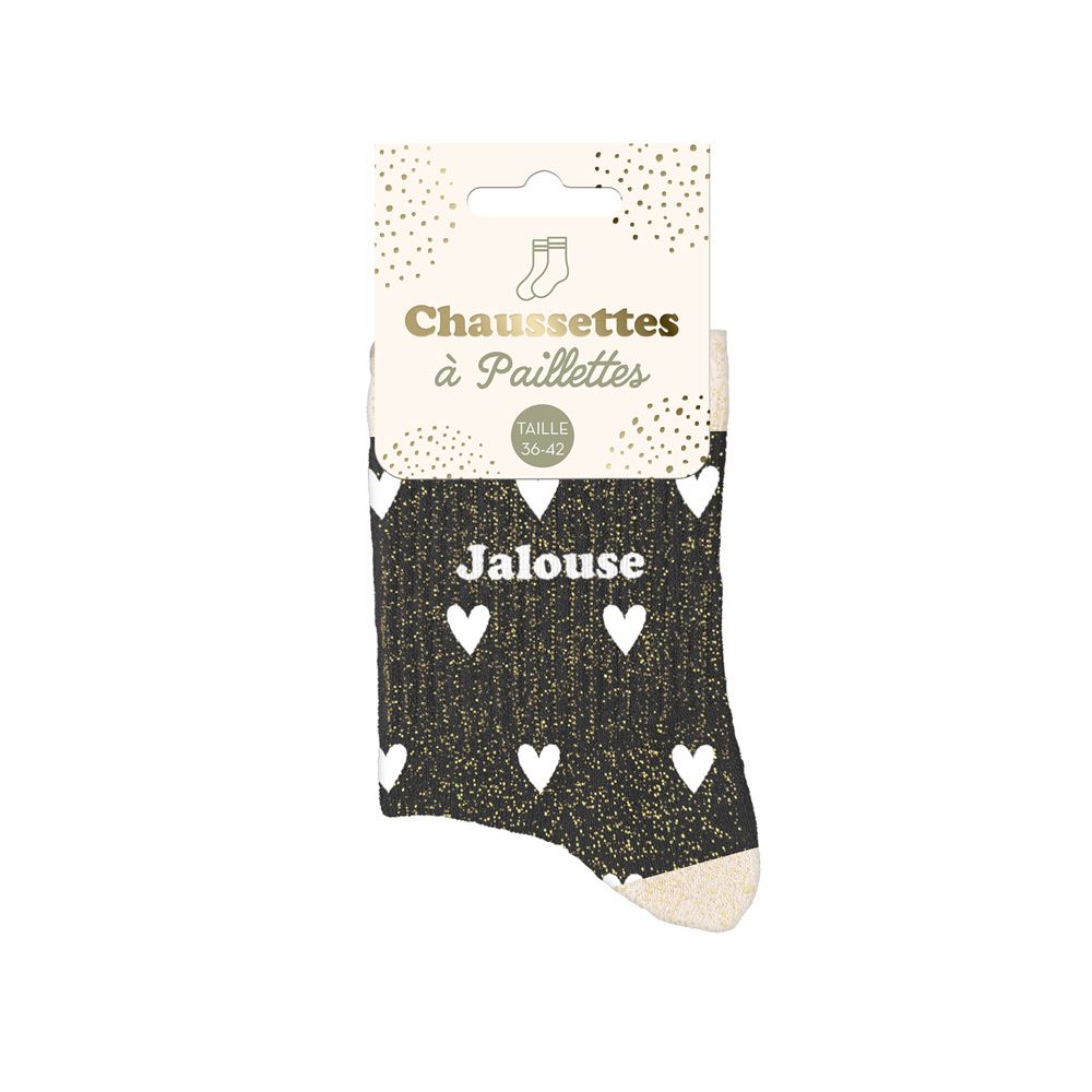 Chaussettes à paillettes: Jalouse