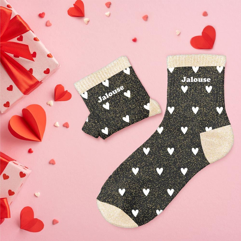 Chaussettes à paillettes: Jalouse