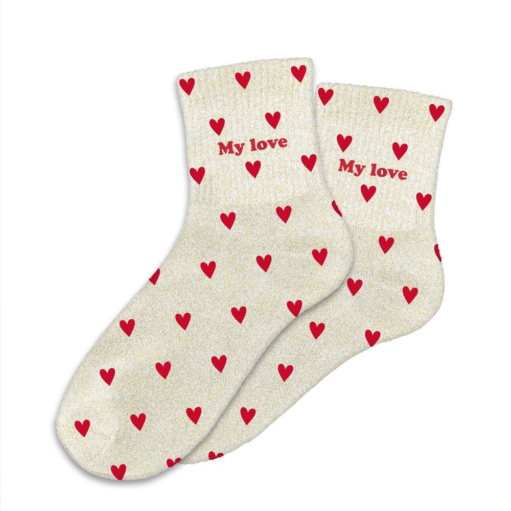 Chaussettes à paillettes: My love