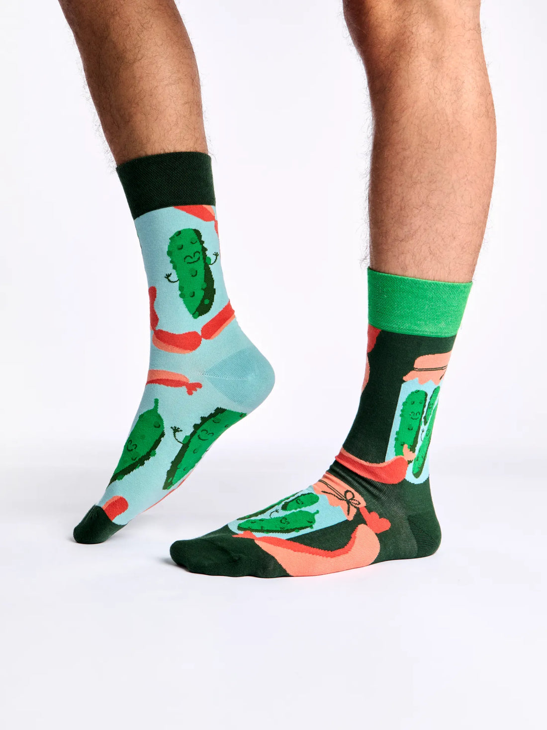 Chaussettes à motifs: Joyeux cornichons