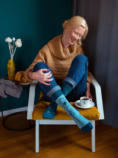 Chaussettes à motifs: Dents de lion