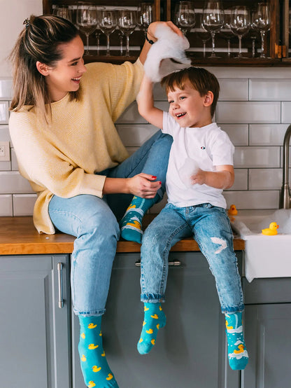 Chaussettes à motifs: Petits canards