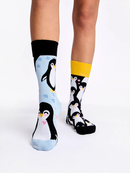 Chaussettes à motifs: Pingouin mignon