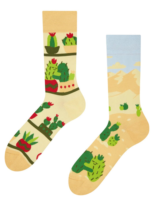 Chaussettes à motifs: Cactus amoureux