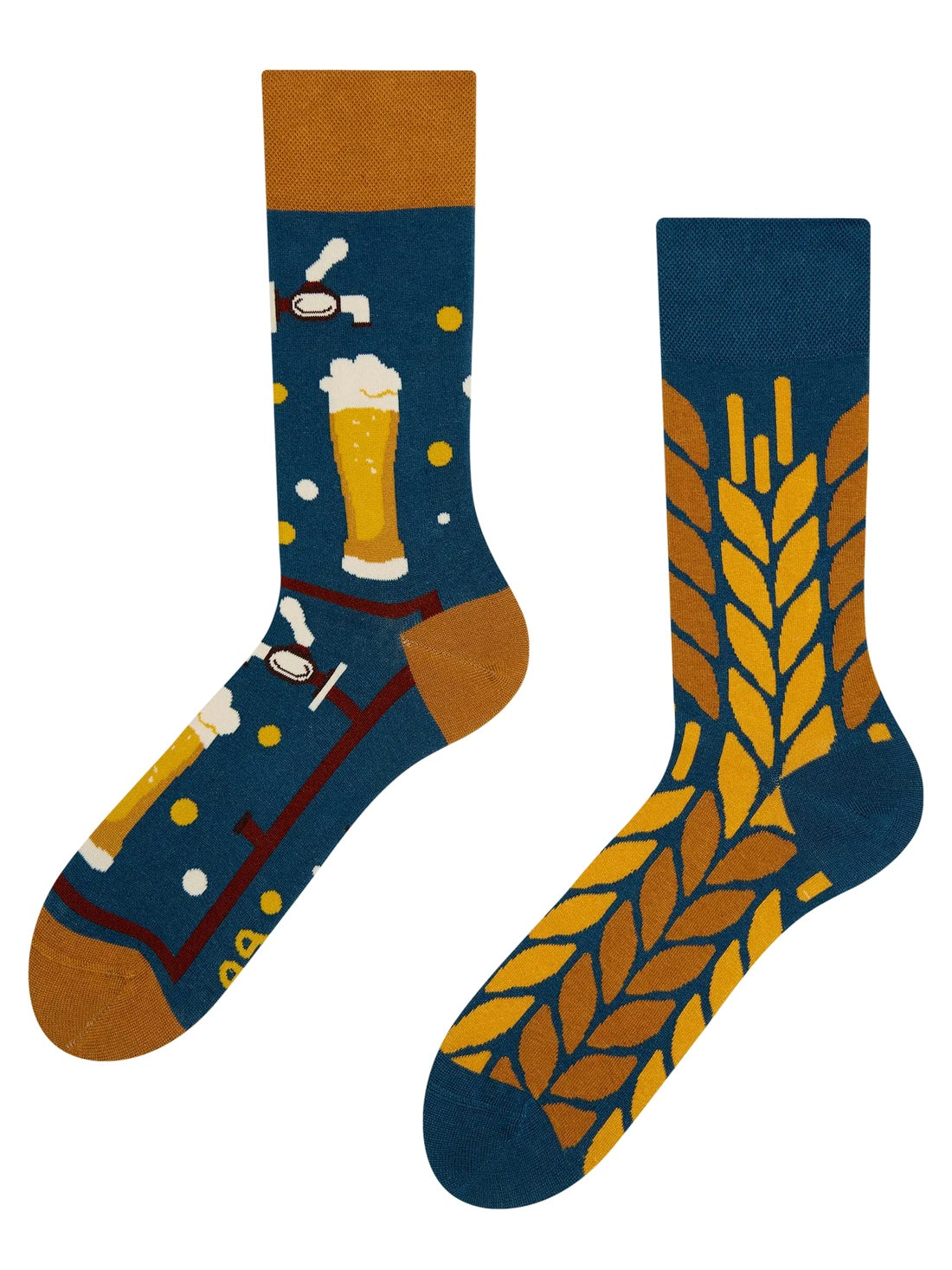 Chaussettes à motifs: C'est l'heure de la bière