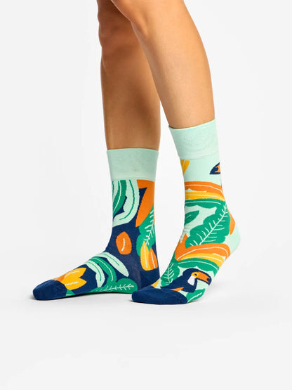 Chaussettes à motifs: Joli toucan