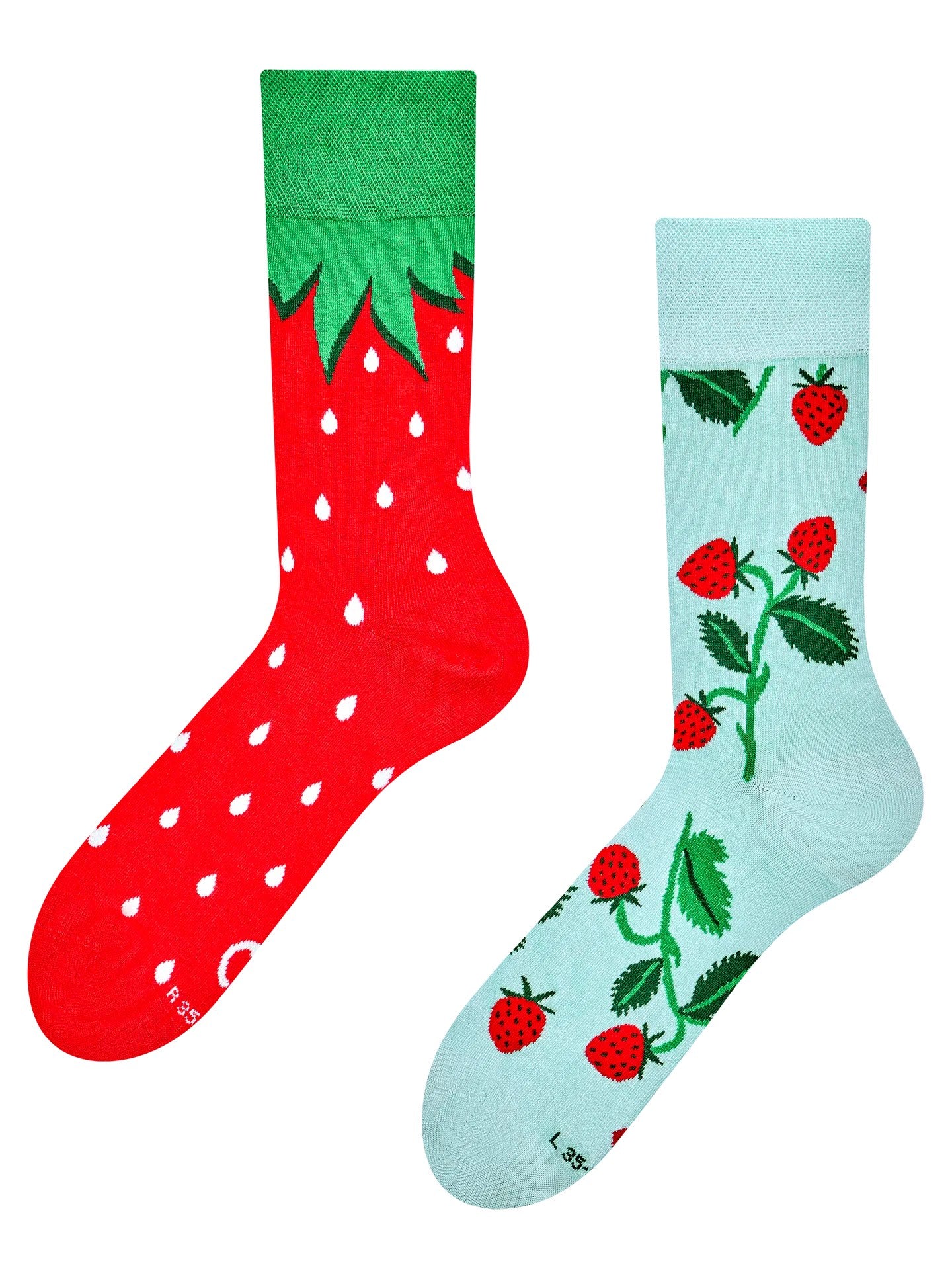 Chaussettes bambou: Petites fraises