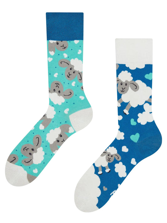 Chaussettes bambou: Mouton dans les nuages