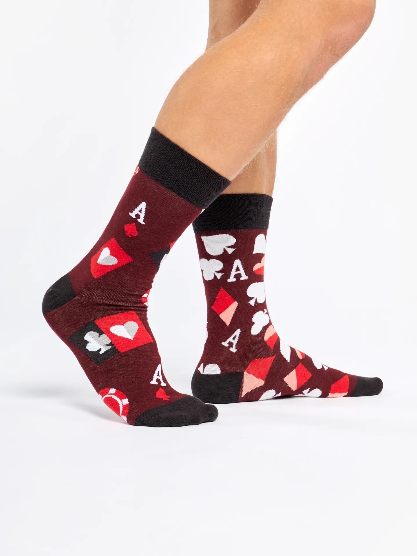 Chaussettes à motifs: Poker