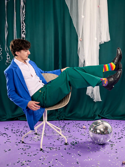 Chaussettes à motifs: L'amour multicolore