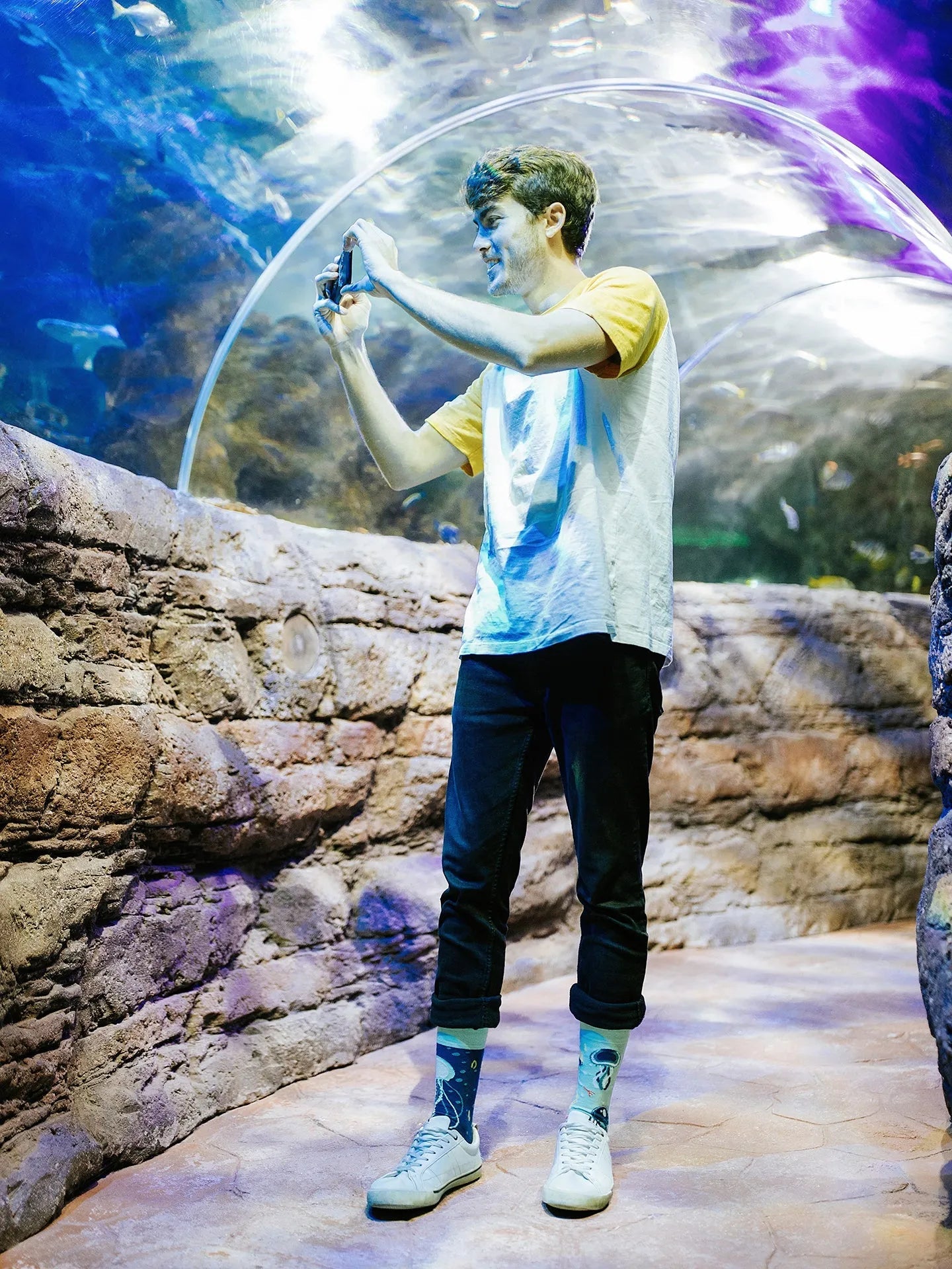 Chaussettes à motifs: Gang de méduses