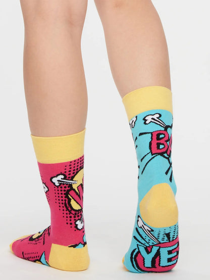 Chaussettes à motifs: Comics