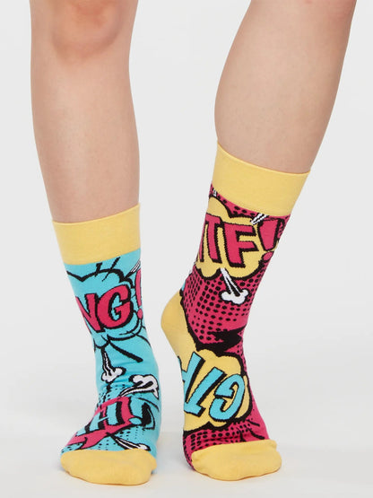 Chaussettes à motifs: Comics