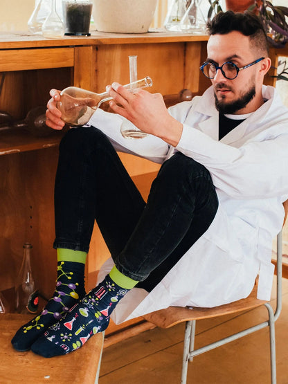 Chaussettes à motifs: Le chimiste V2
