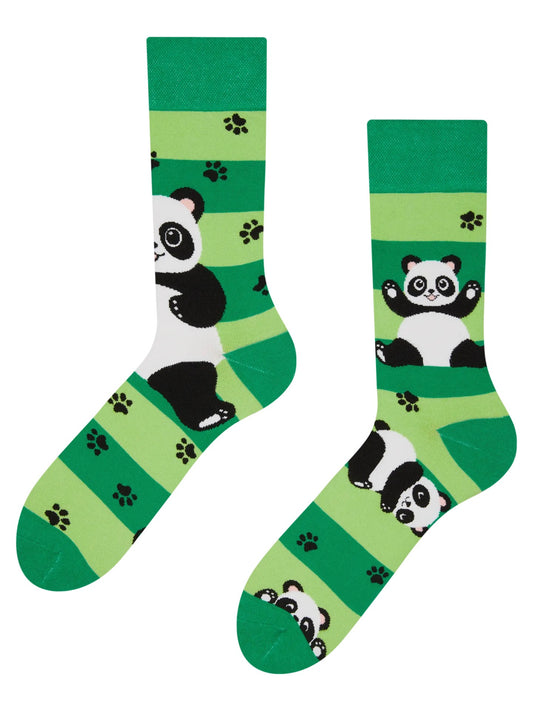Chaussettes à motifs: Bébé panda