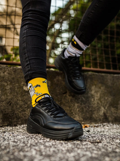 Chaussettes à motifs: Joyeuse momie