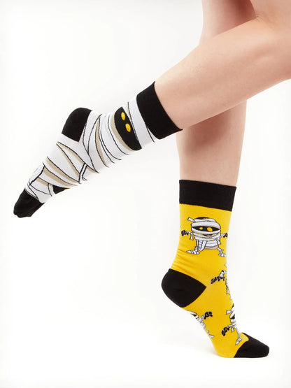 Chaussettes à motifs: Joyeuse momie
