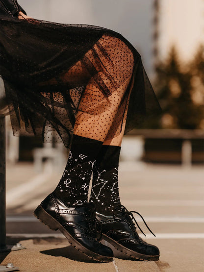 Chaussettes à motifs: Signes du zodiaque