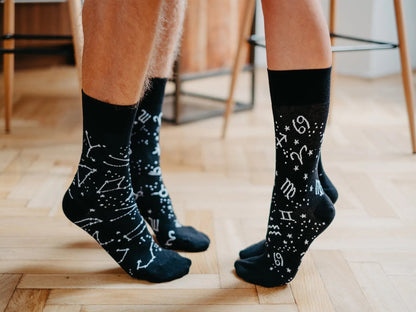 Chaussettes à motifs: Signes du zodiaque