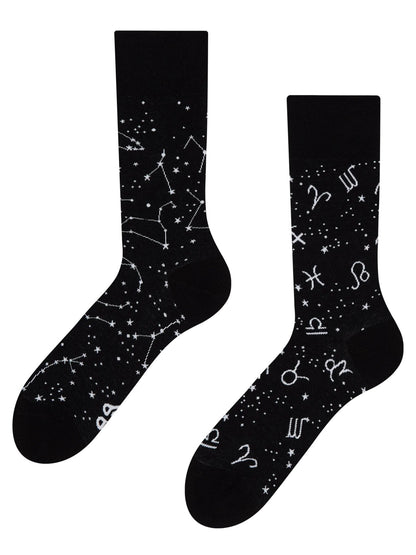 Chaussettes à motifs: Signes du zodiaque
